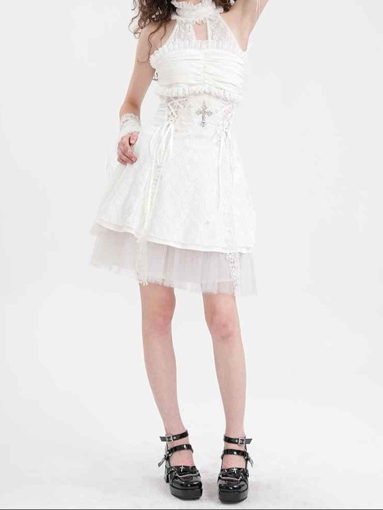 Gothic Lolita Strap Corset Dress