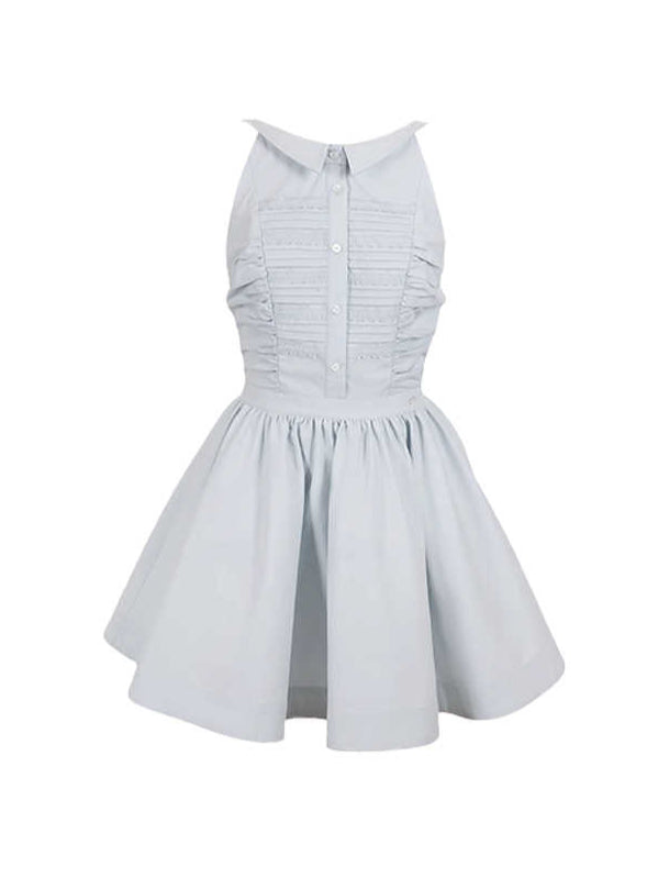 Pure Desire Shirt Pleated Dress