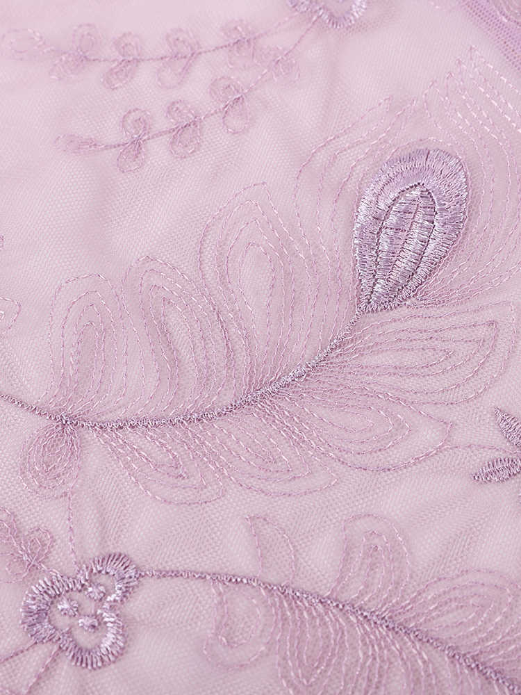 Pink Hollow Bellyband Nightgown
