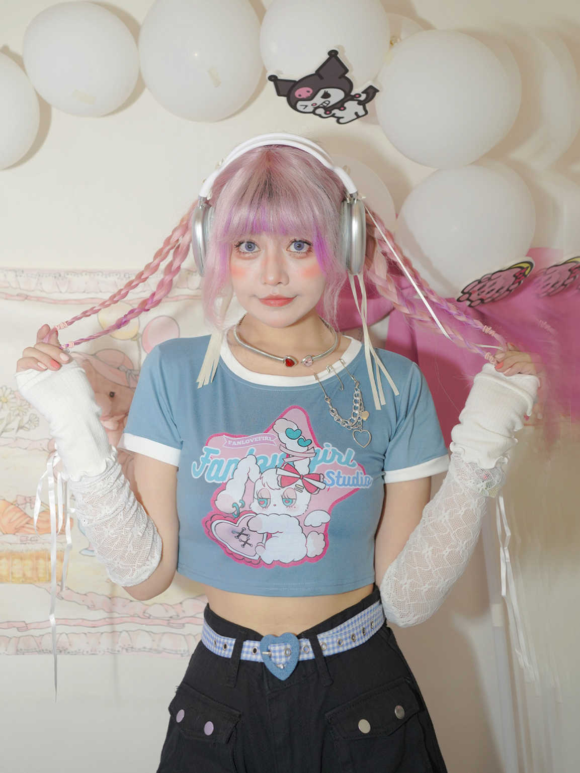 Y2K Cotton Rabbit T-shirt