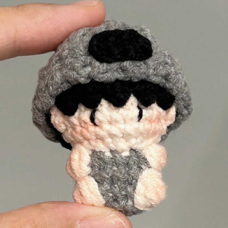 DIY wool cute strawberry pendant