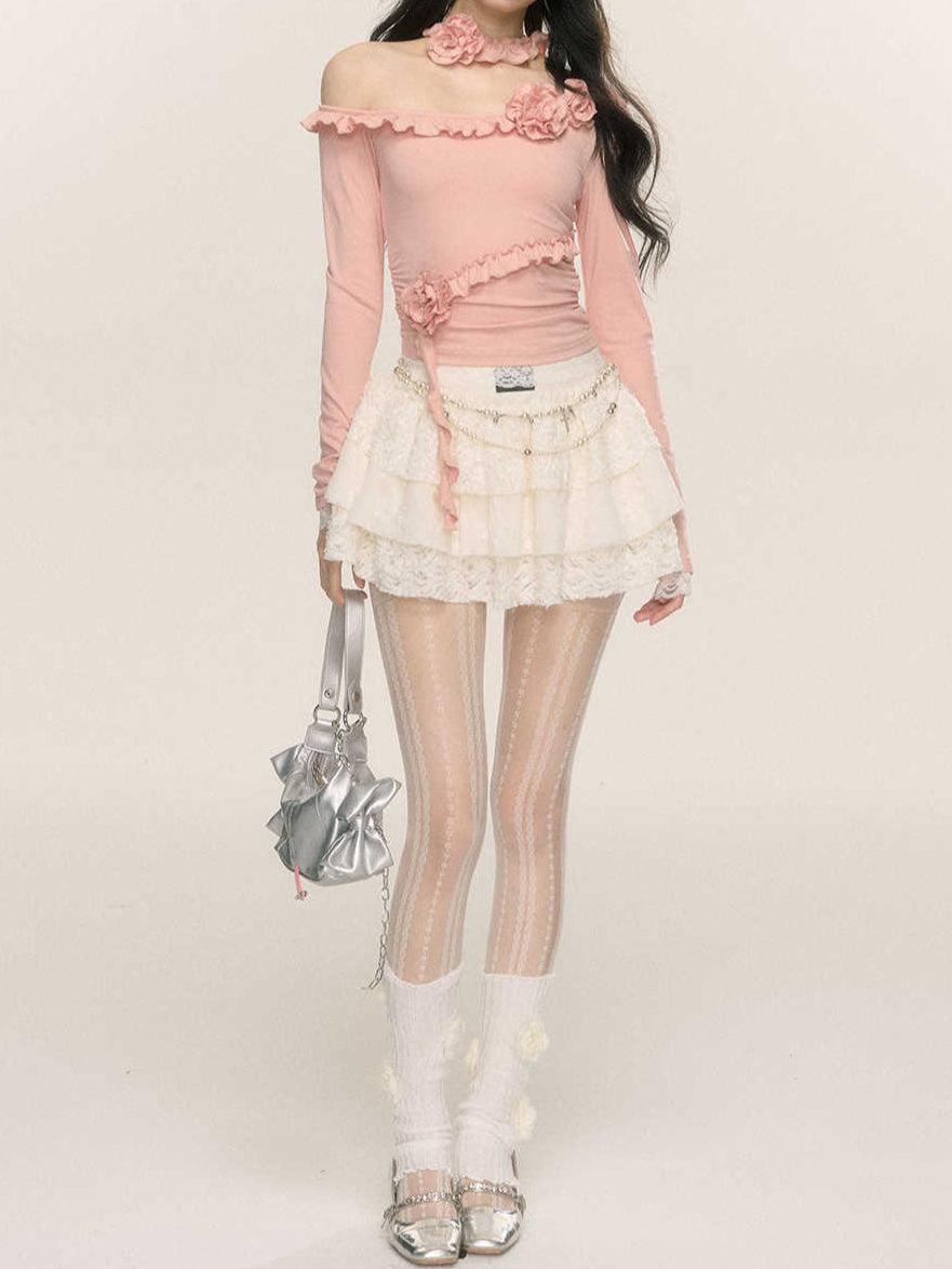 Fungus Sided Long-sleeved Top
