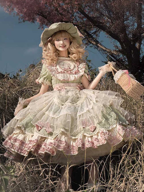 Pastoral Lolita Princess Dress