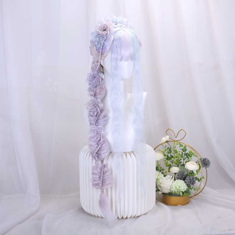 Gem Color Lolita Rainbow Wig
