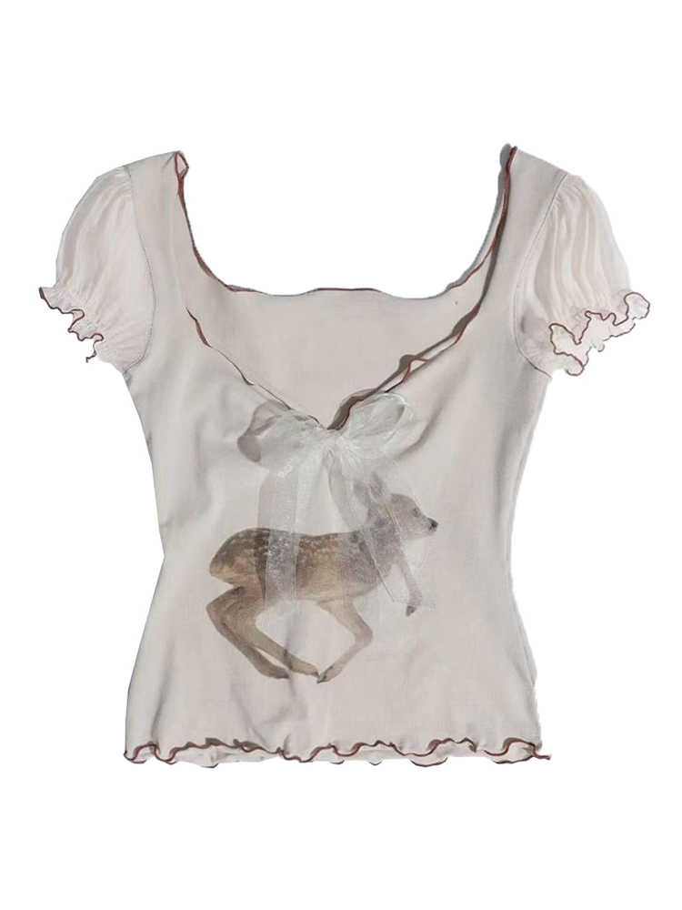 Retro Deer T-shirt