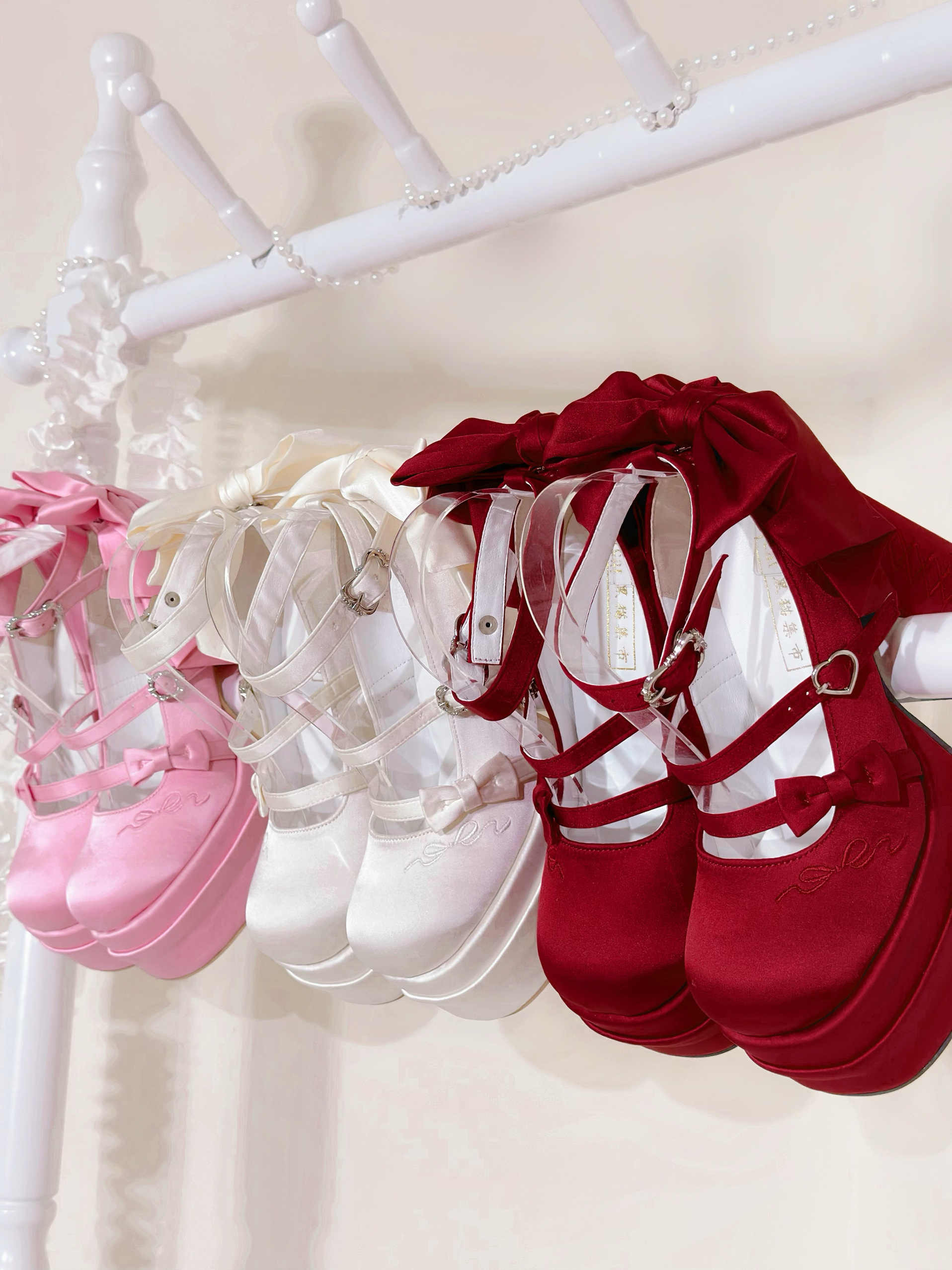 Bow Lolita Platform Shoes