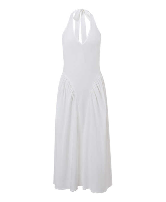 French V-neck Low-cut Dress