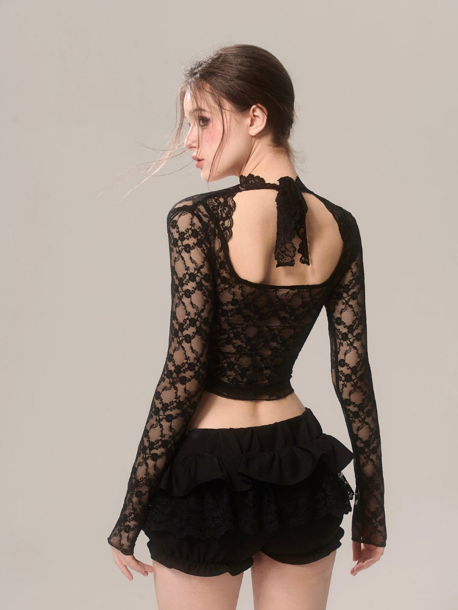Dark Coquette Long-sleeved T-shirt