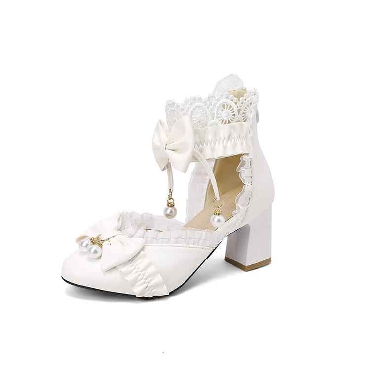 Princess Bows Leather Sandals