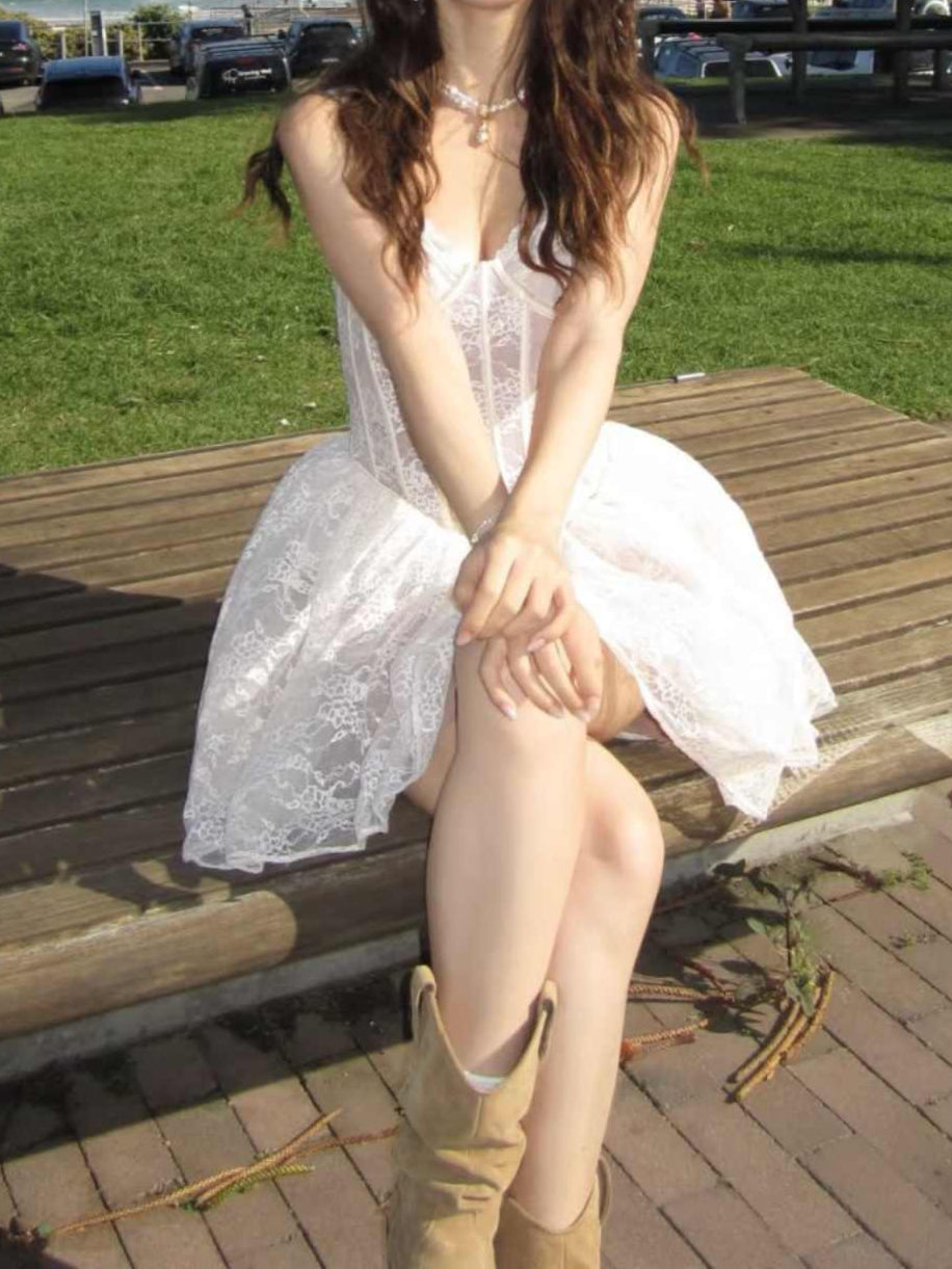French Ballet Lace Dress