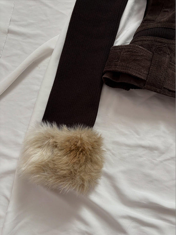 brown slim zipper jacket