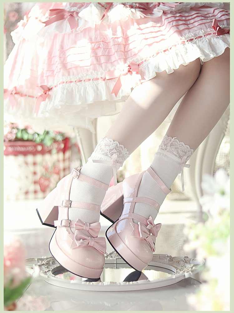 Moon Girl Mary Jane Bow Shoes
