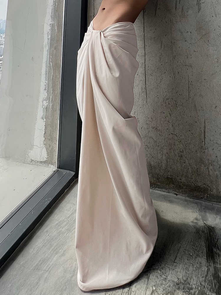 Irregular Design Low-waist Pants