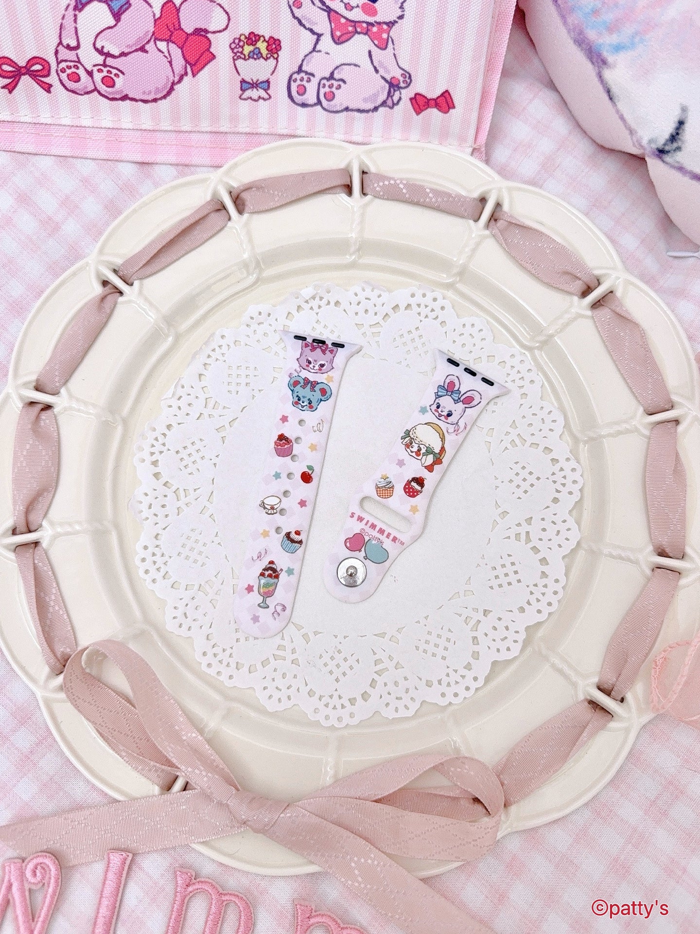 cute watch silicone strap