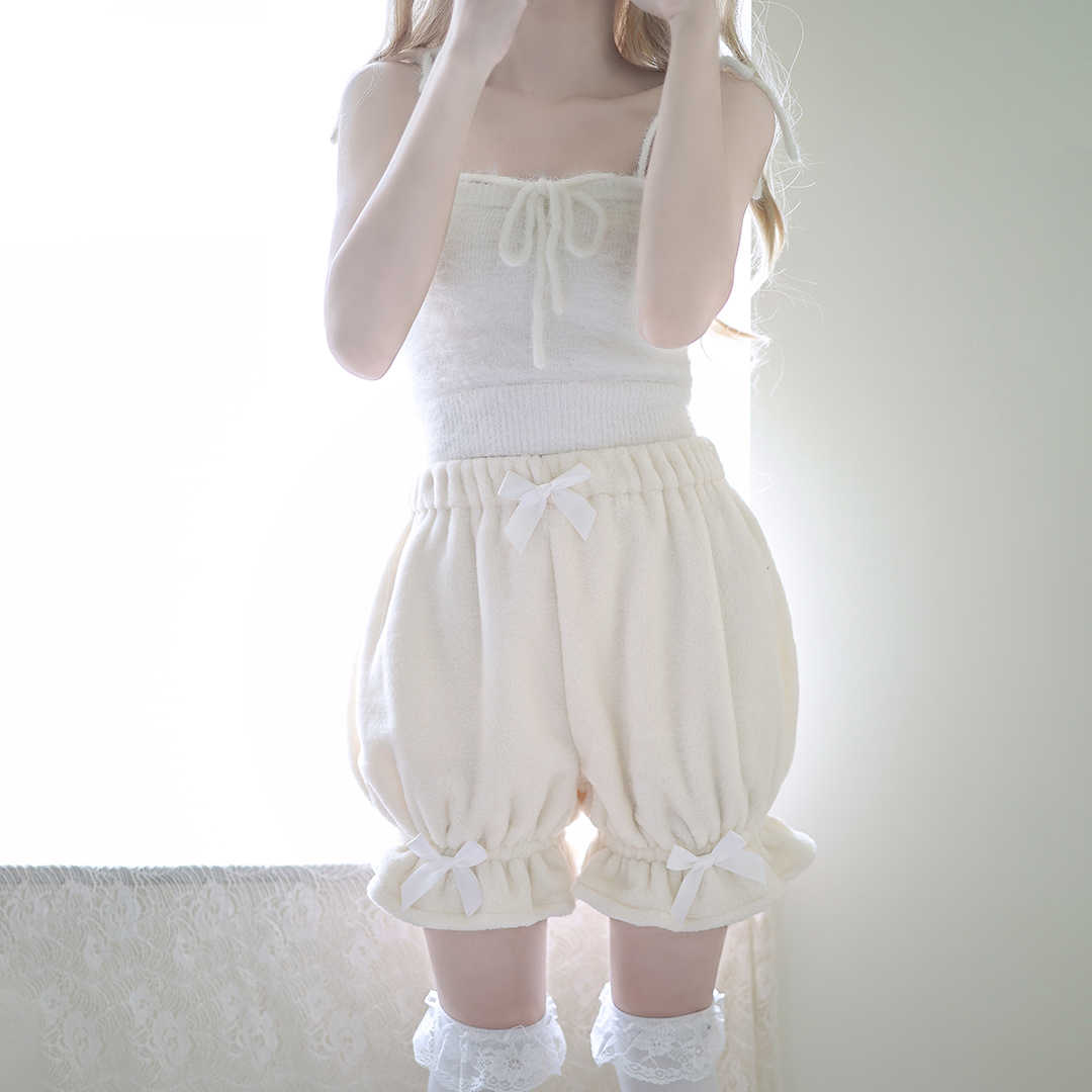 Rabbit Bow Pumpkin Pants