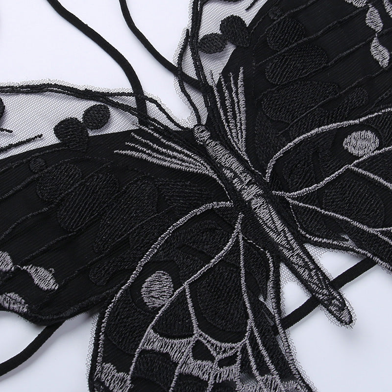 Fairy Embroidered Butterfly Top