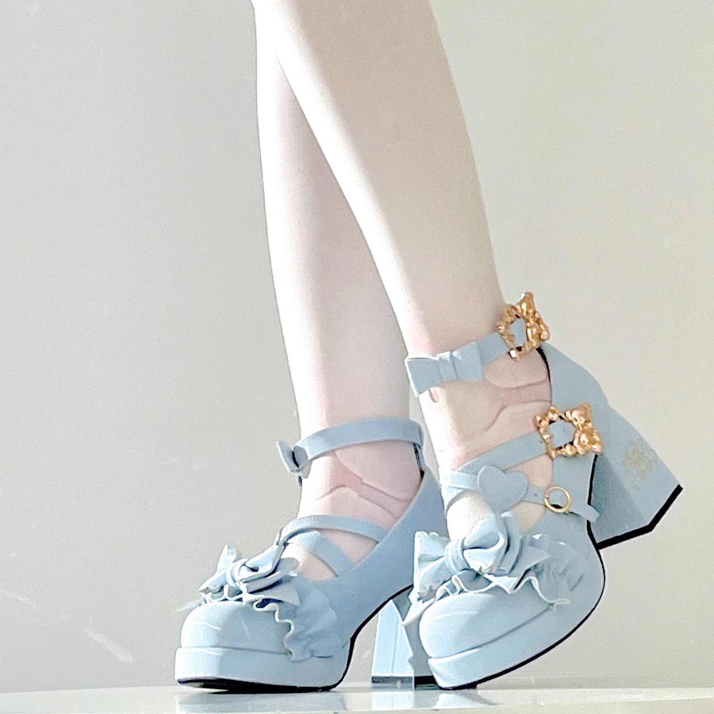 Fairy Doll-like Satin Shoes