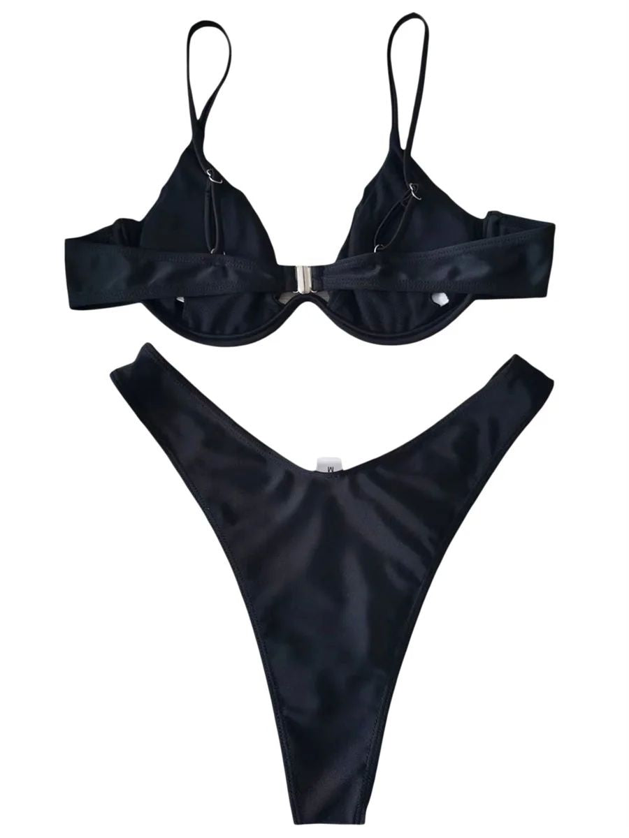 Goth Printed Bikini
