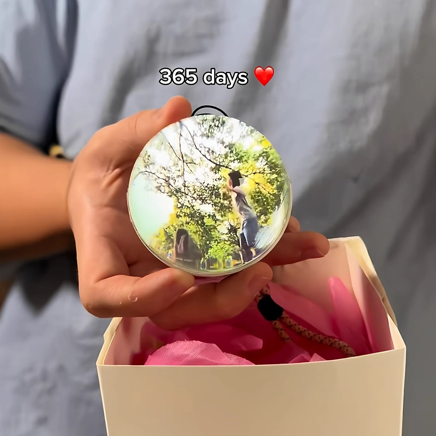 electronic Memory crystal ball video player