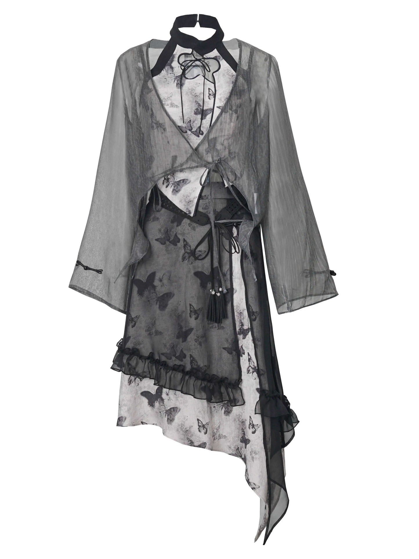 Acubi Butterfly Dress Design Split Coord