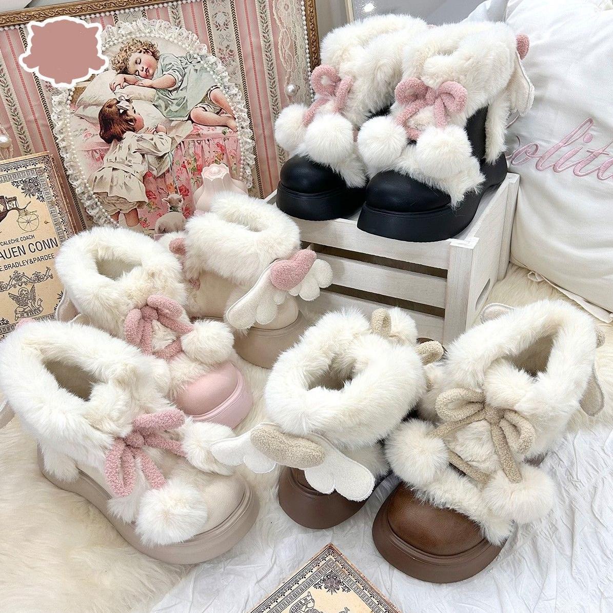 Winter Lolita Cute Snow Boots