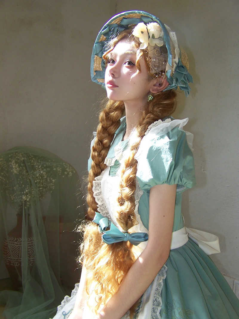 Extra Long Curly Red Elf Wig