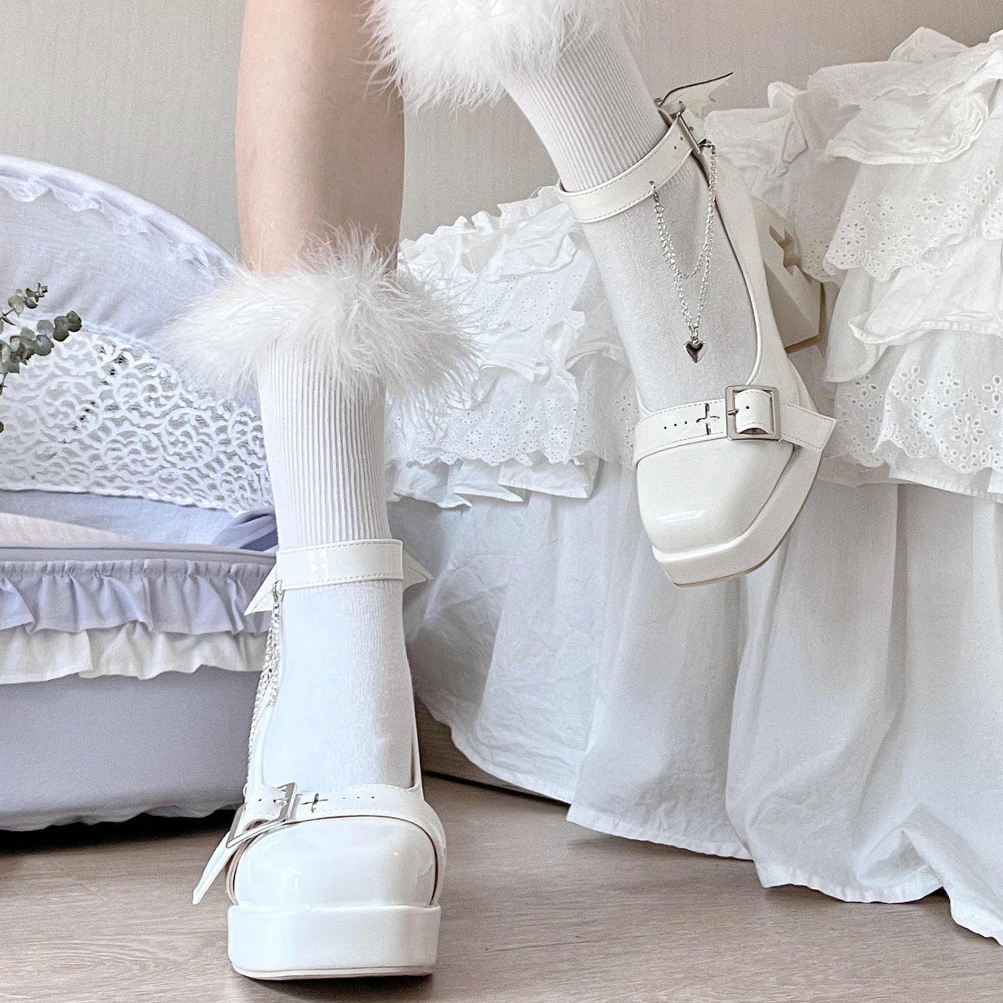 Punk Doomsday Sweetheart High Heels