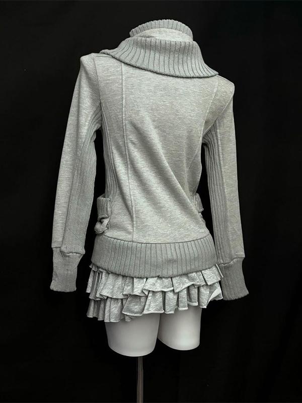 vintage retro gray jacket