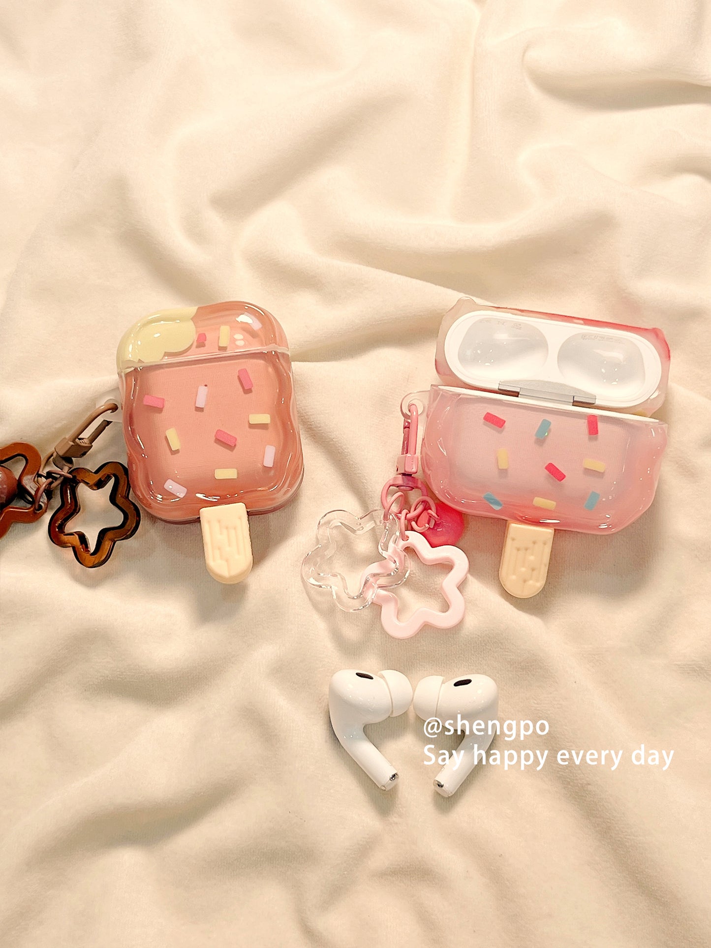 ice cream kawaii airpods case