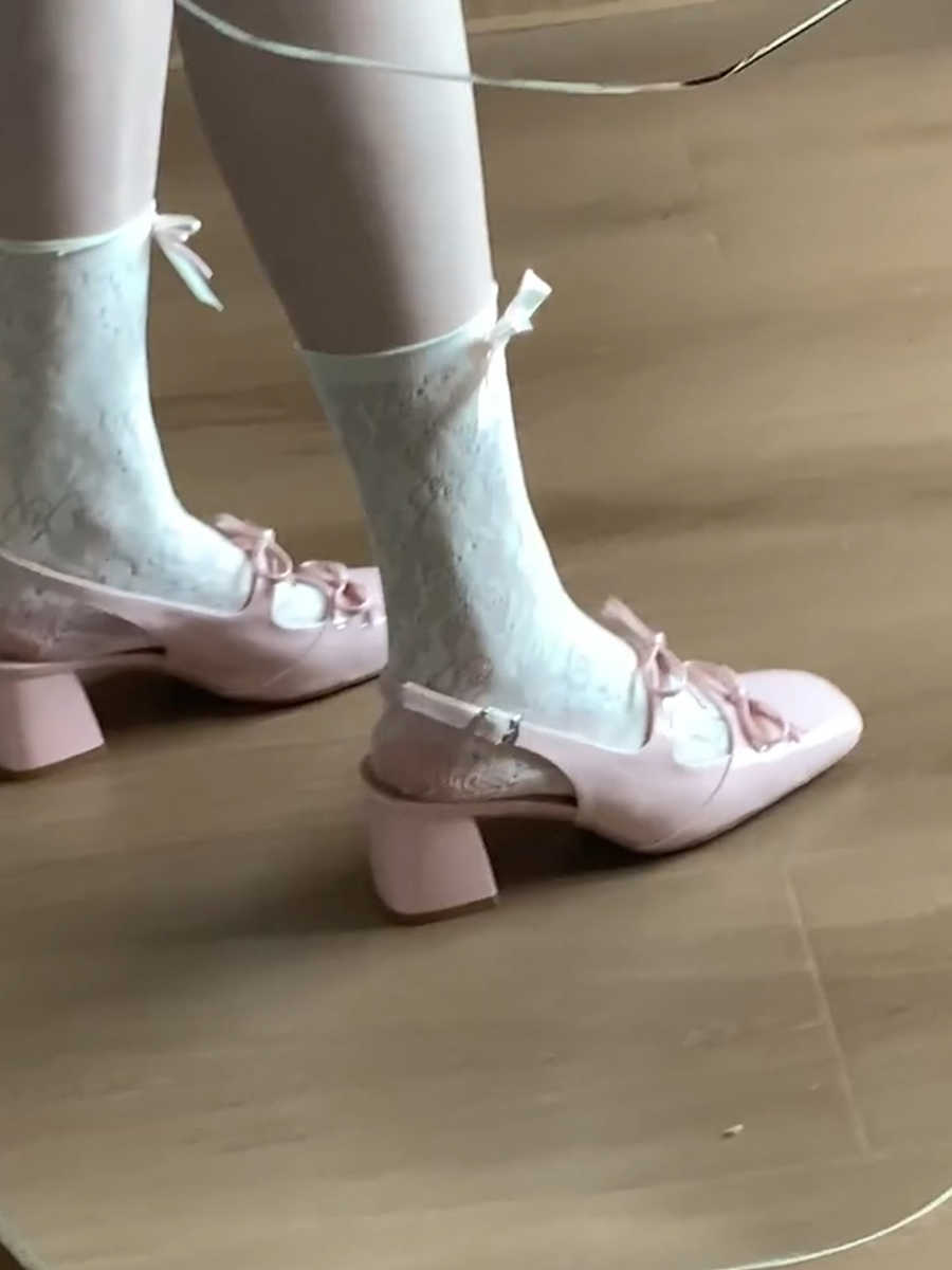 Ballet Bow Tie Sandals