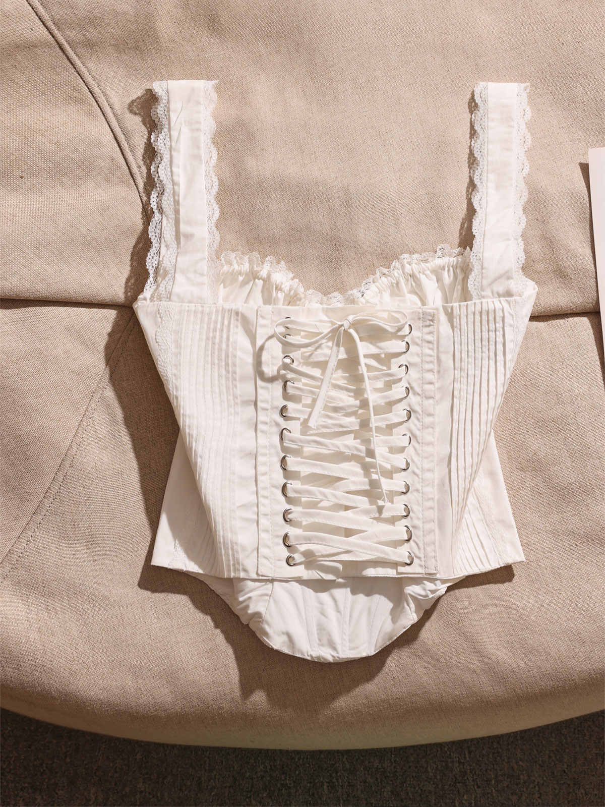Princess Lace Tube Top
