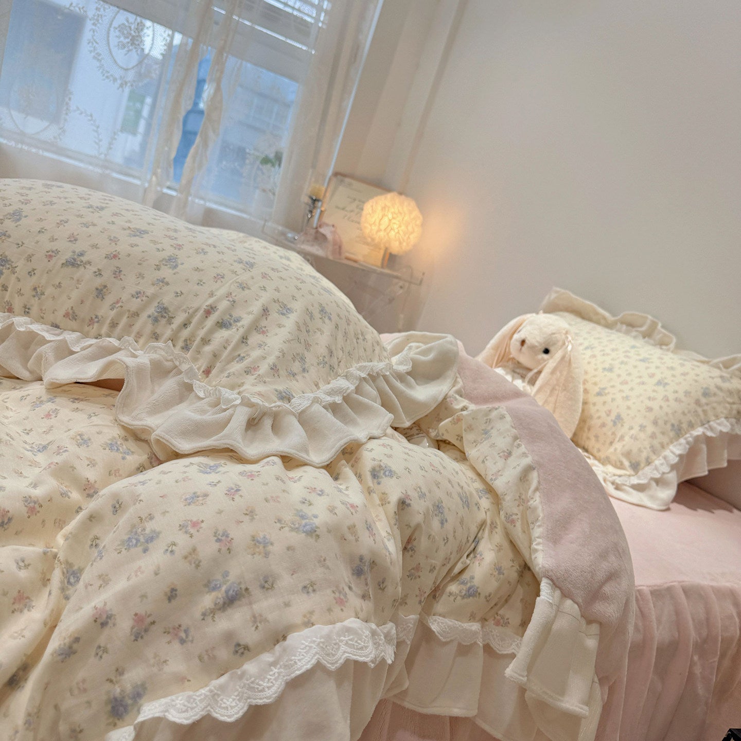 Princess bed sheets four-piece set