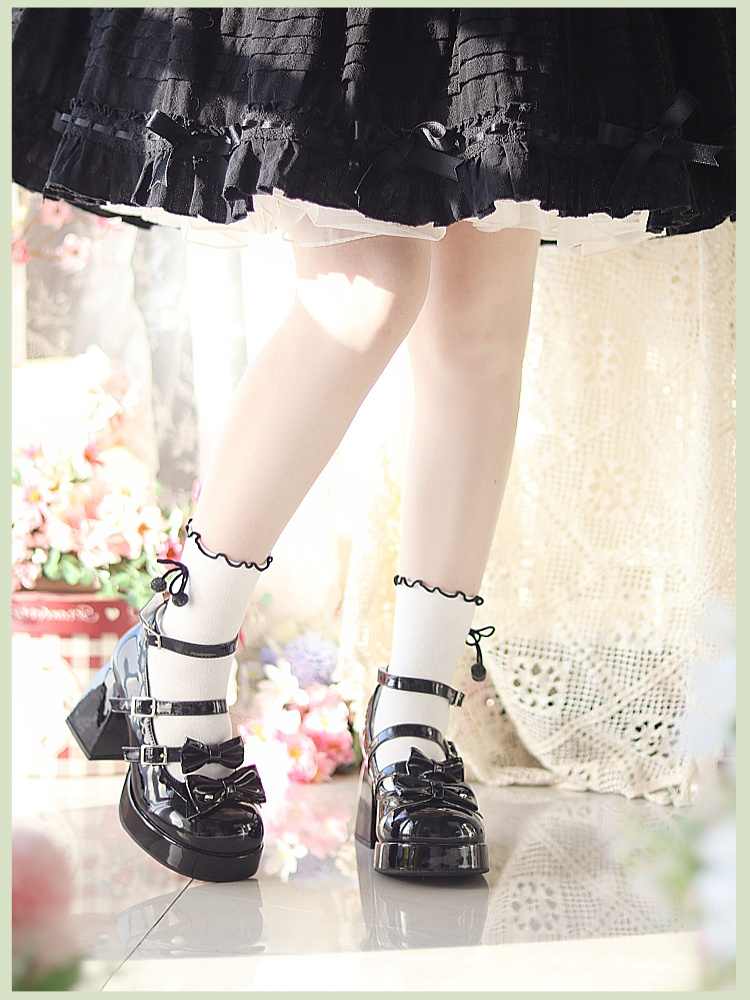Moon Girl Mary Jane Bow Shoes
