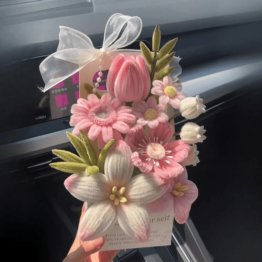 handmade Twisting stick flower box