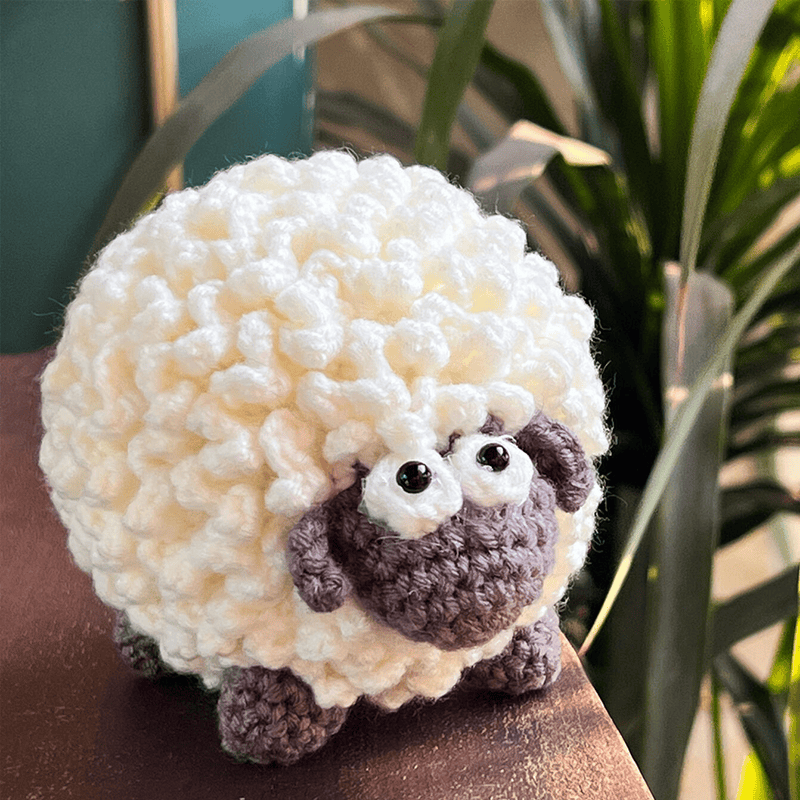 diy crochet Sheep kit