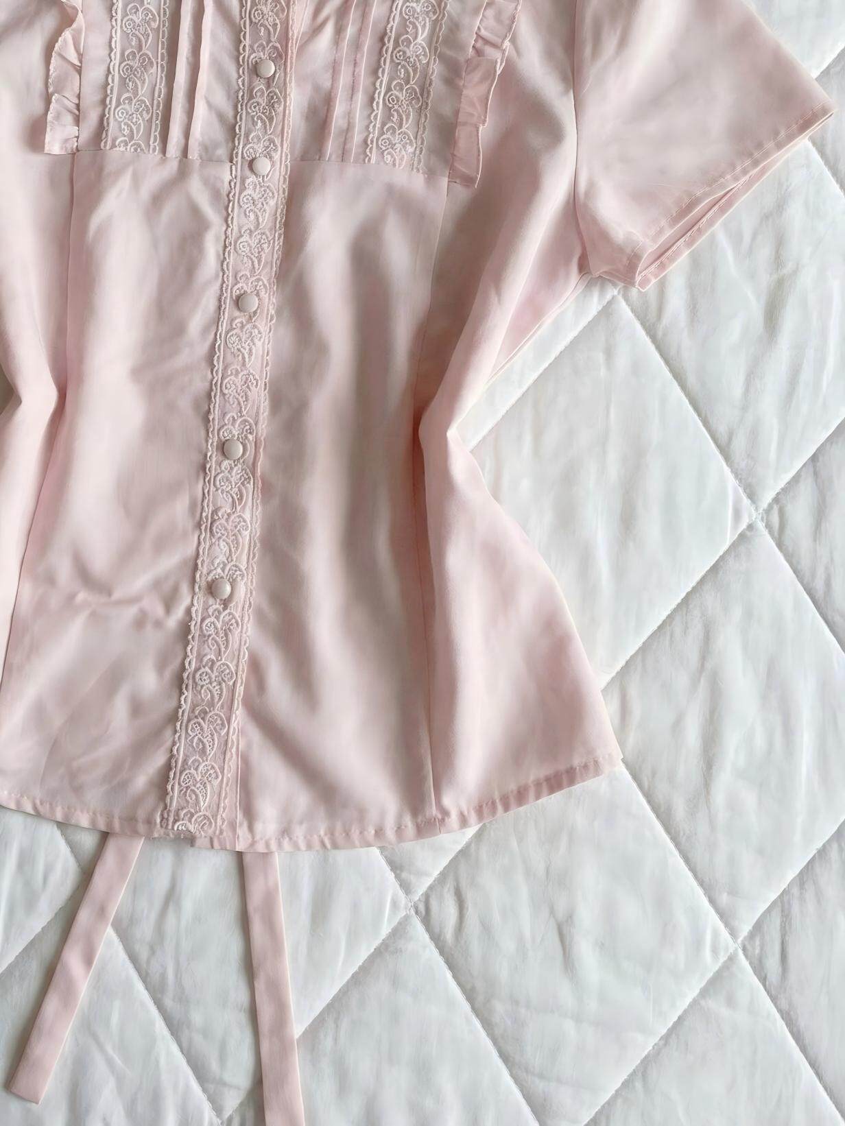 light pink vintage shirt