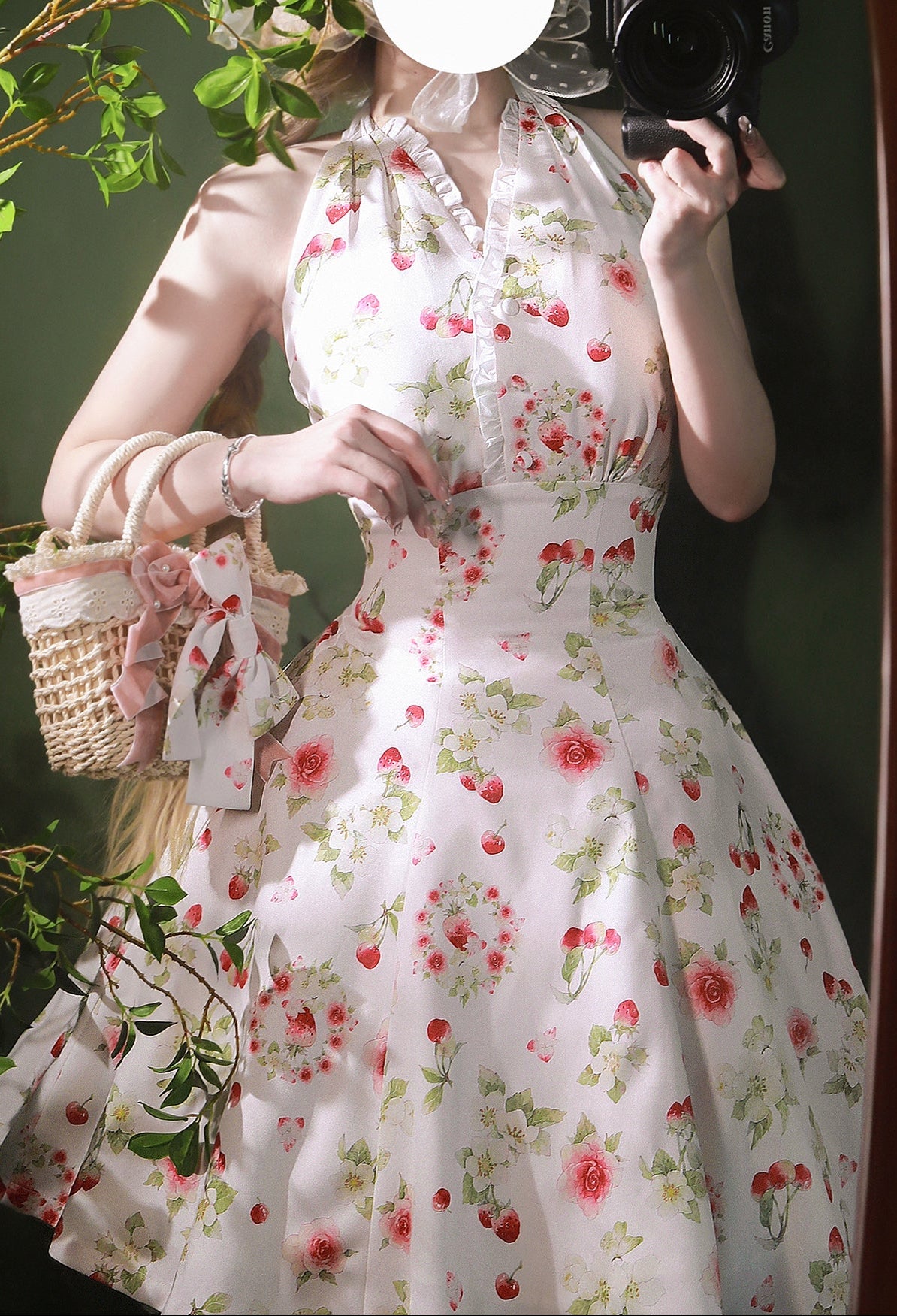 Forest Retro Elegant Dress
