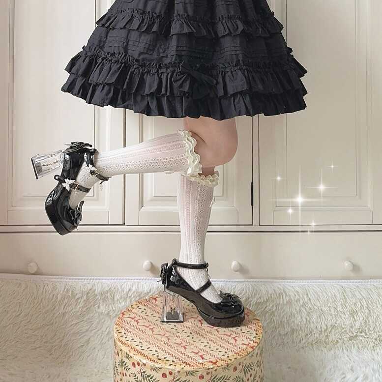 Princess Bows Mary Jane Leather Shoes