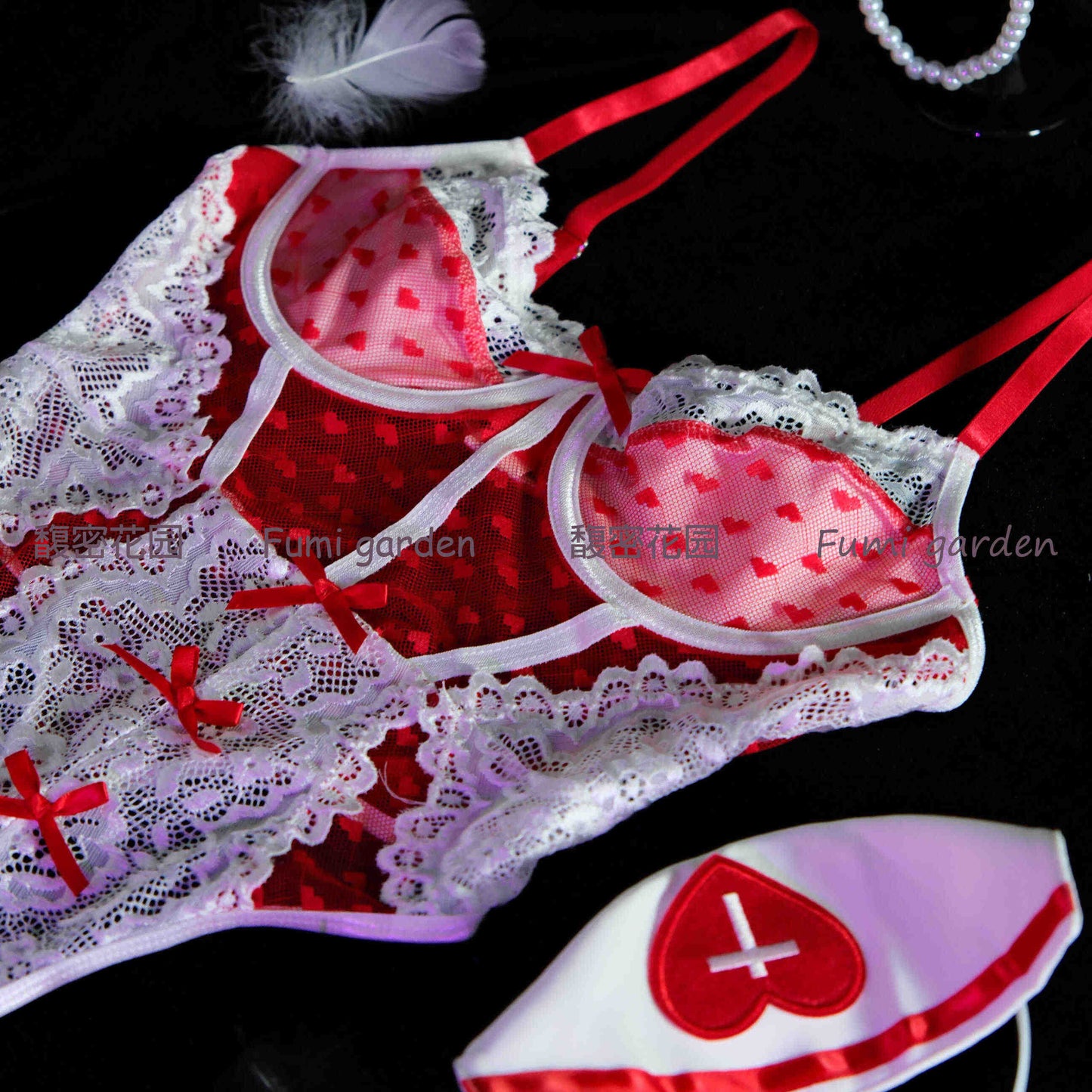 Red Lace Lingerie