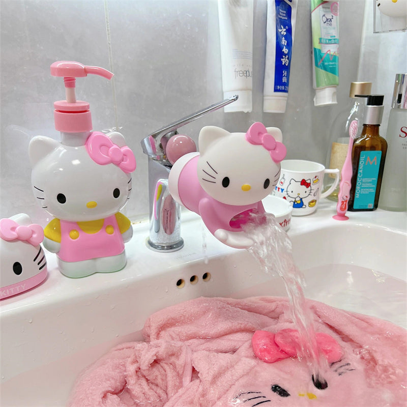 cute kitty Faucet extender splash-proof