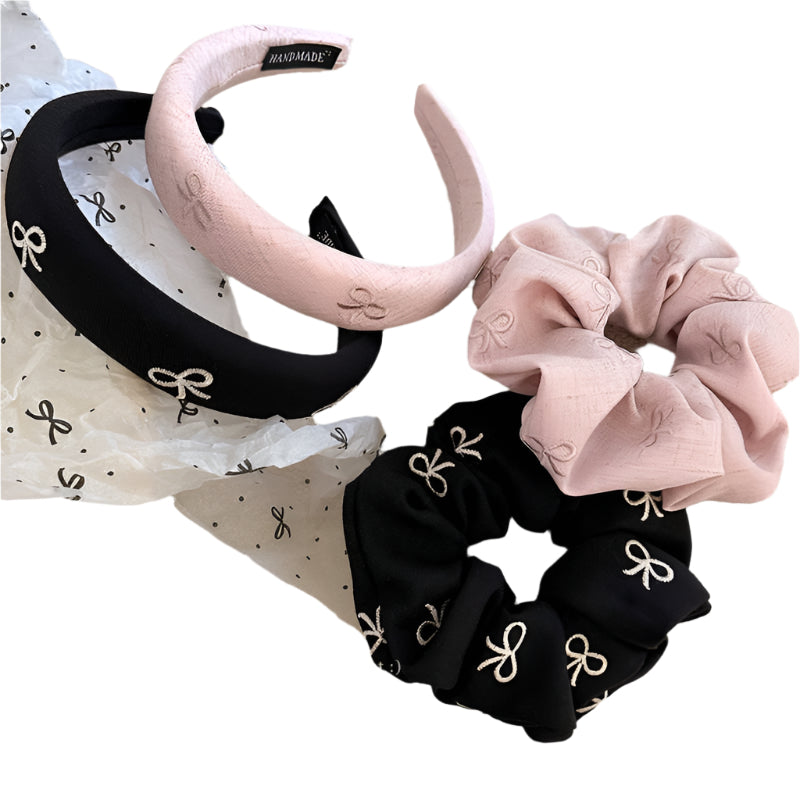 Bow Coquette Headband Preppy Accessories