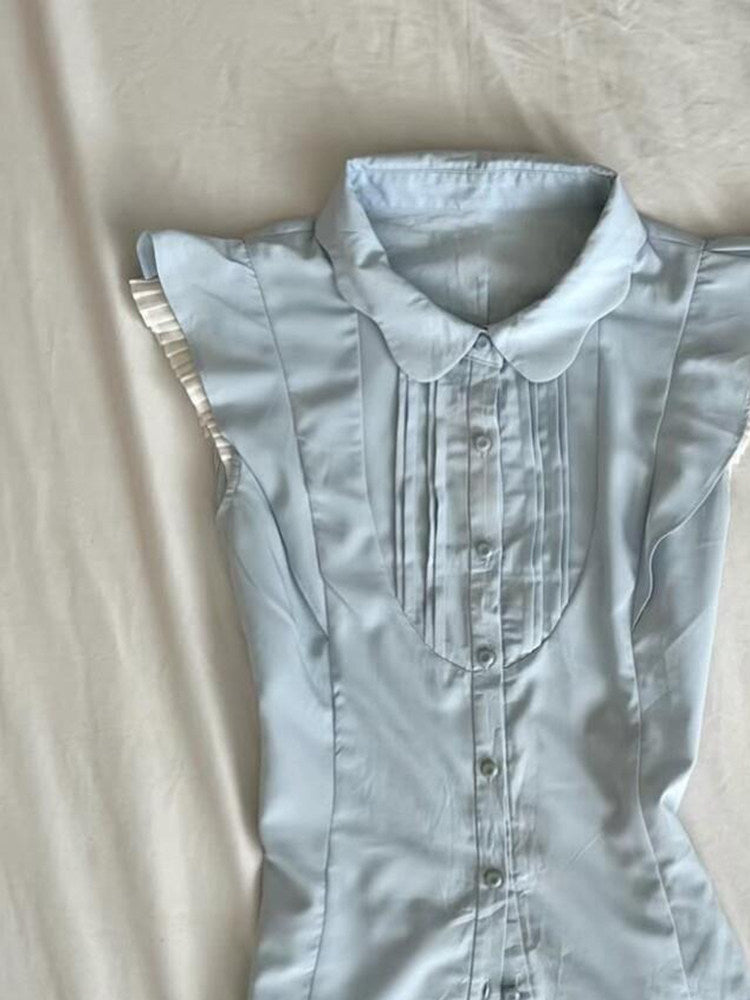 baby blue fresh shirt