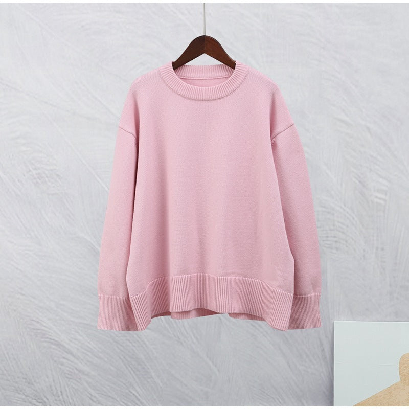 Soft Girl Pink Pullover Sweater