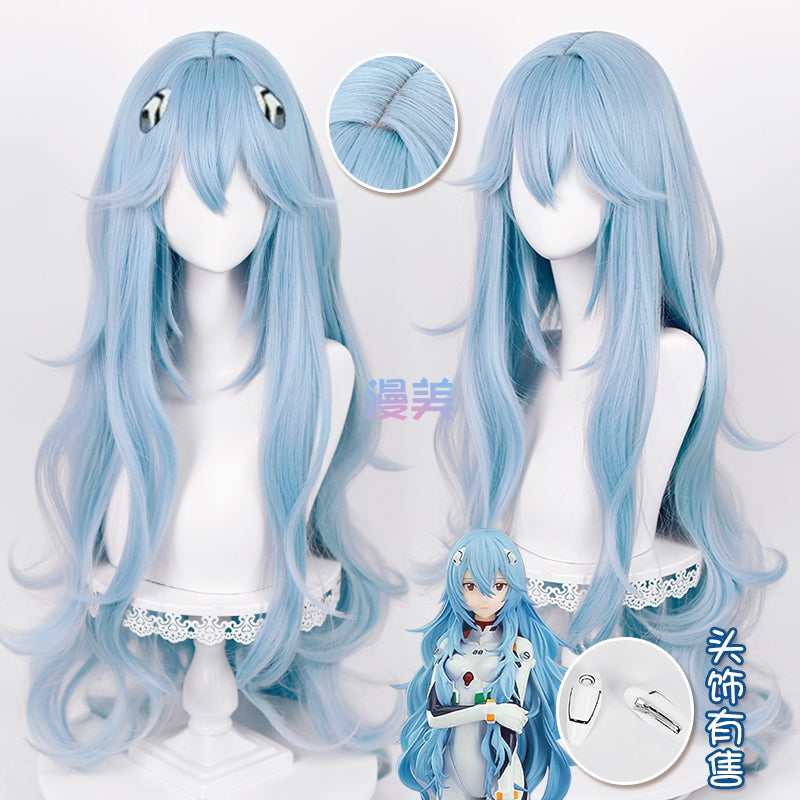 Ayanami Rei Blue Cos Wig