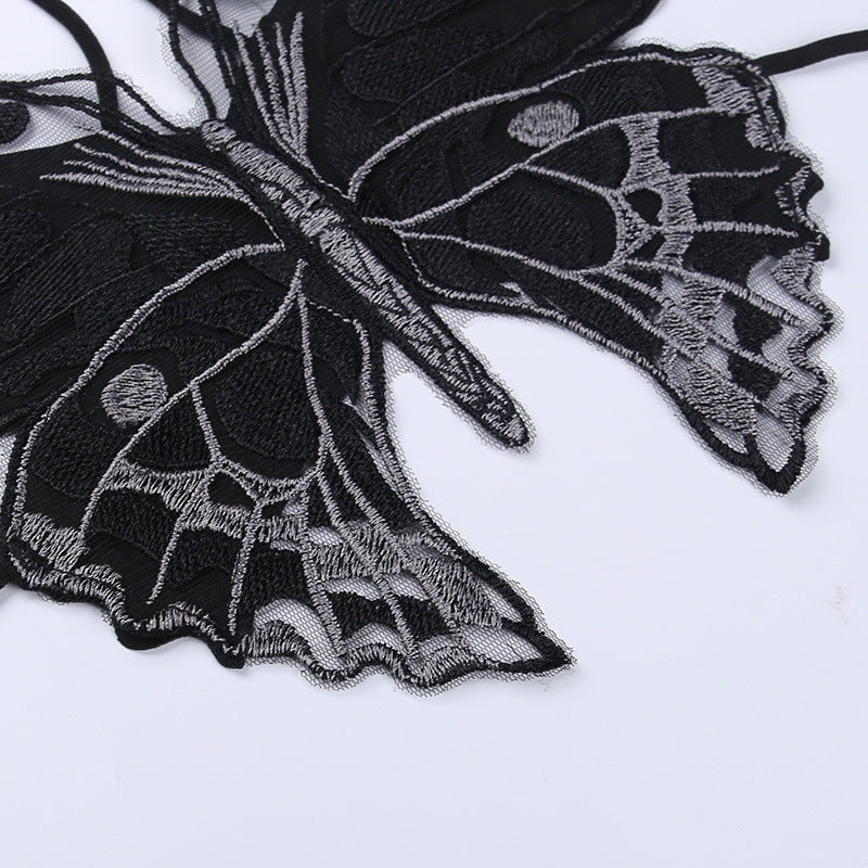 Fairy Embroidered Butterfly Top