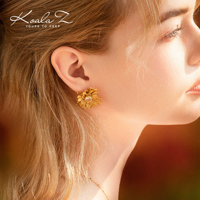 Sunflower Vintage Romantic Earrings
