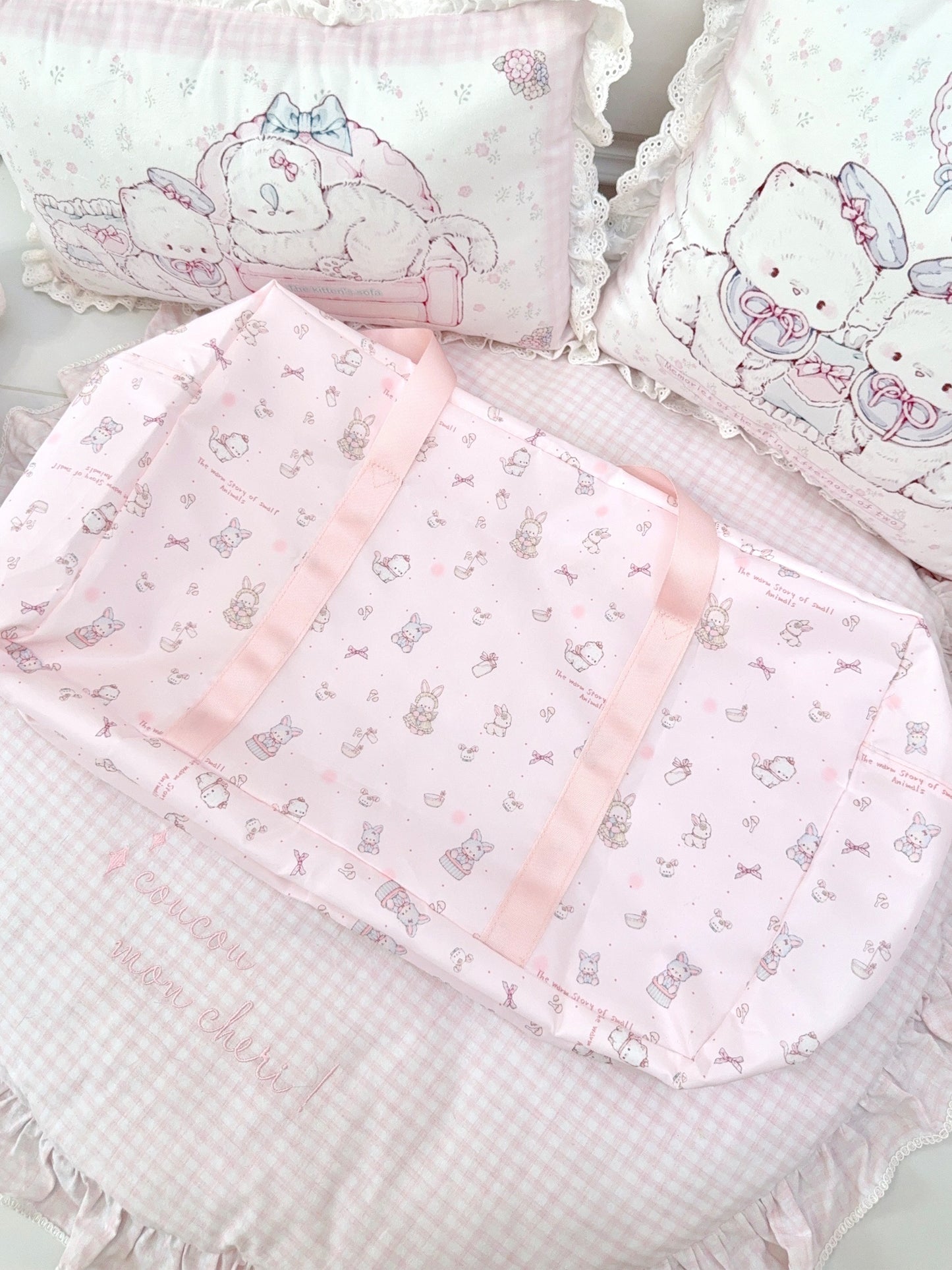 kawaii hand luggage bag