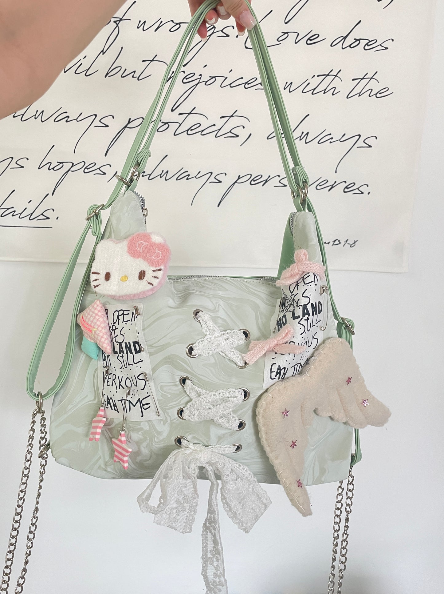 Y2K Soft Girl Shoulder Bag