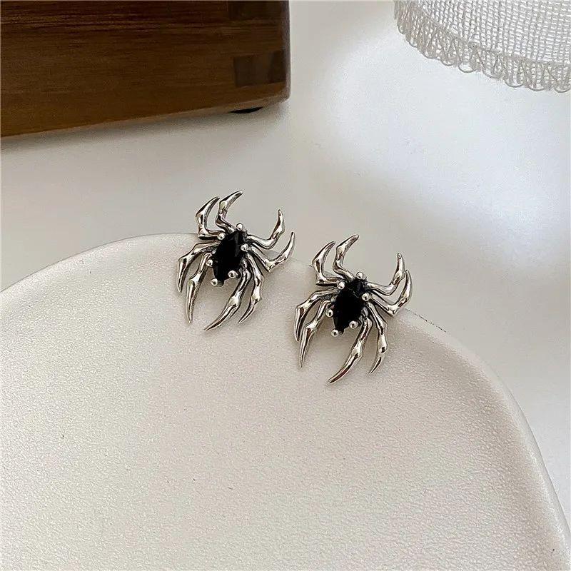 Gothic Retro Spider Earrings