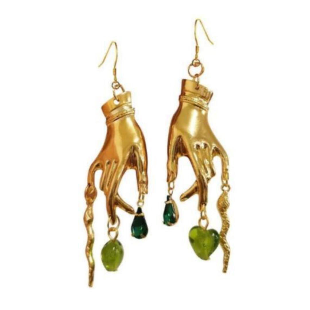Alien-shaped Heart Earrings
